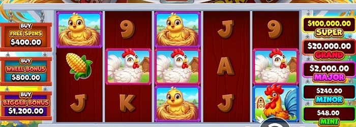 Bigger Barn House Bonanza Slot Game Review